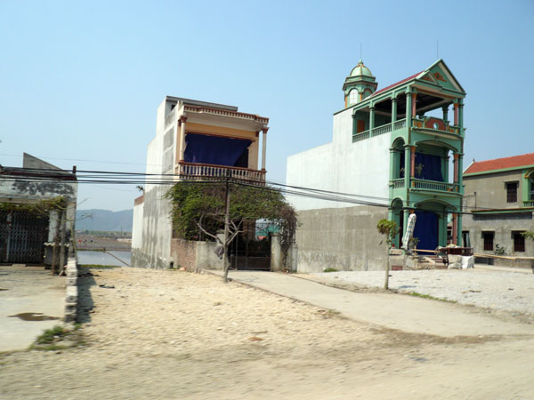 Vietnam, maisons de 4 mètres de large <p>(c) Didier Gualeni</p>